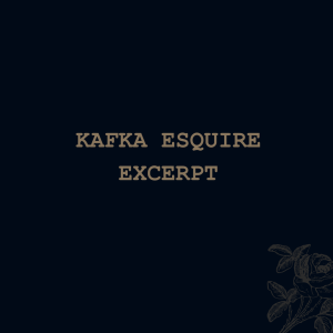Kafka Esquire (excerpt)