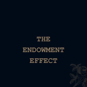 The Endowment Effect