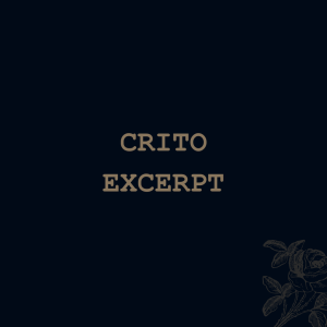 Crito (excerpt)