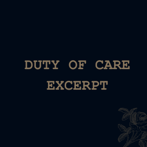 Duty Of Care (excerpt)