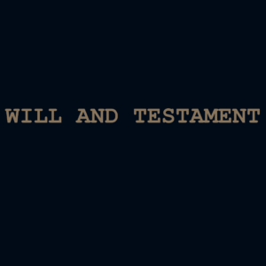 Will And Testament